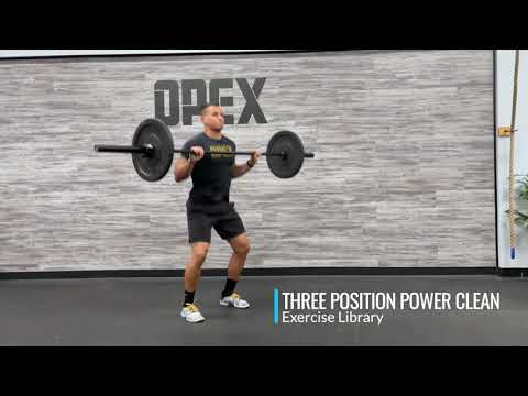Three Position Power Clean