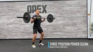 Three Position Power Clean