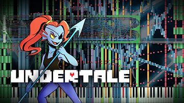 Synthesia: Undertale - Battle Against a True Hero | 100,000 Notes | Black MIDI
