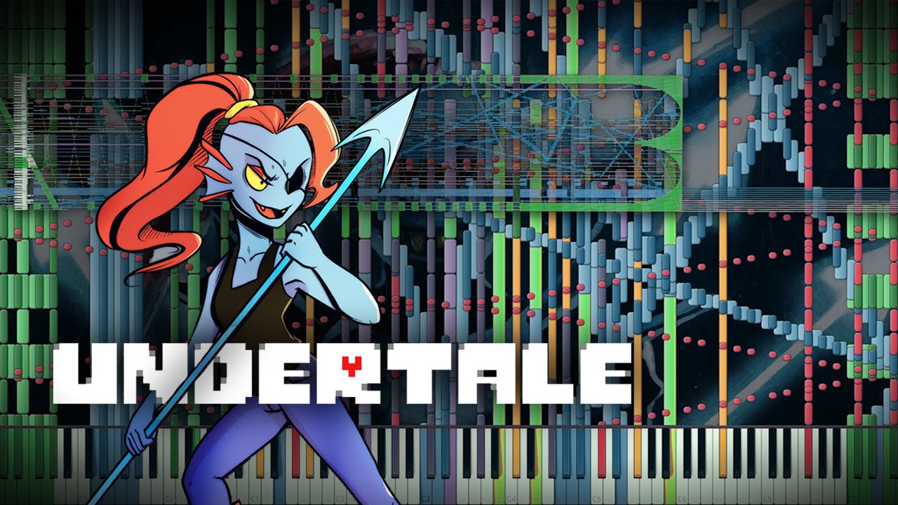 Synthesia Undertale Battle Against A True Hero 100 000 Notes Black Midi Youtube