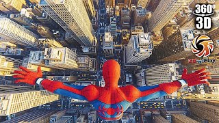 360º Vr Fear Of Height Free Fall With Spider Man