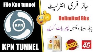 jazz unlimeted free internet😲 jazz new aap unlimeted free intenet kpn tunnel jazz file creat screenshot 1