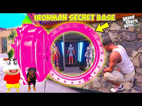 Franklin And Shinchan Found a Ironman Secret Basement Room inside Franklin’s House GTA 5 !