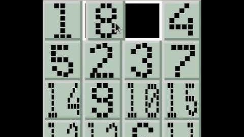 Fifteen Puzzle Qt/C++