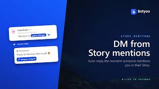 Auto-Thank People Who Mention You in Their Story | Botyoo