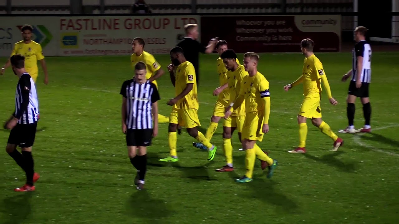 MATCH HIGHLIGHTS CORBY TOWN V BRACKLEY TOWN YouTube