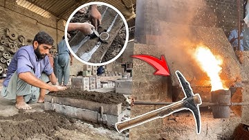 How Pickaxes are Manufacture | Incredible Forging Technique of Pickaxe | Hand Tool of Poor Labour