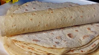 خبز التورتيلا  اسرع خبز  بدون تخمير لجميع انواع  الحشوات مع/ Amany food