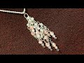 Cherry Blossom Chandelier Necklace - Eps 375