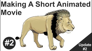 OpenToonz 2D animation - Making A Short Animated Movie - Update #2 - November 2021