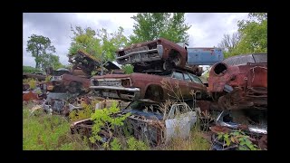 Massive 5,000 Classic Car Junkyard: Johns Salvage, Seguin Texas