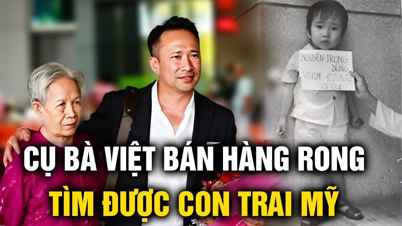 Doanh nhân Mỹ đoàn tụ mẹ Việt bán hàng rong sau 40 năm: ‘Con đã chờ đợi mẹ cả đời’ | Sài Gòn Xưa