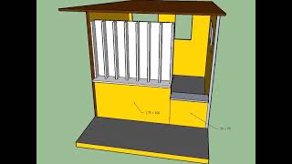 ||Desain Cafe WARMINDO Minimalis||
