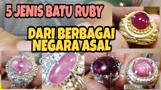 3 batu ruby star harga dibawah 5 juta!