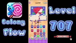 Colony Flow Level 707 Walkthrough | All Gameplay Solution | Go Answer