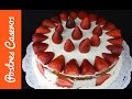 Como hacer una tarta de nata y fresas paso a paso | Recetas caseras de Javier Romero