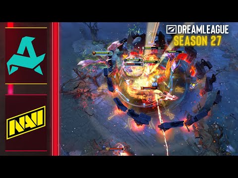 Aurora vs NAVI - ЛУЧШИЕ МОМЕНТЫ - DreamLeague Season 27