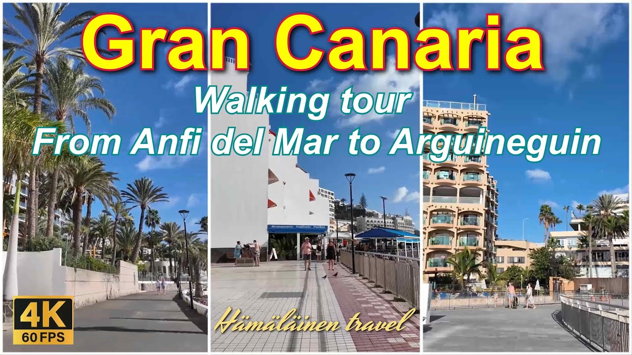 Gran Canaria walking from Anfi del Mar to Arguineguin