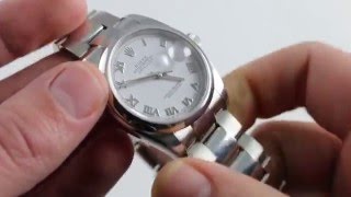 Rolex Oyster Perpetual Datejust 36mm 116200 Luxury Watch Review Rolex Oyster Perpetual Datejust 36mm 116200 Luxury Watch Review