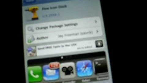 How to get a 5 Icon Dock on iPhone/iPod Touch