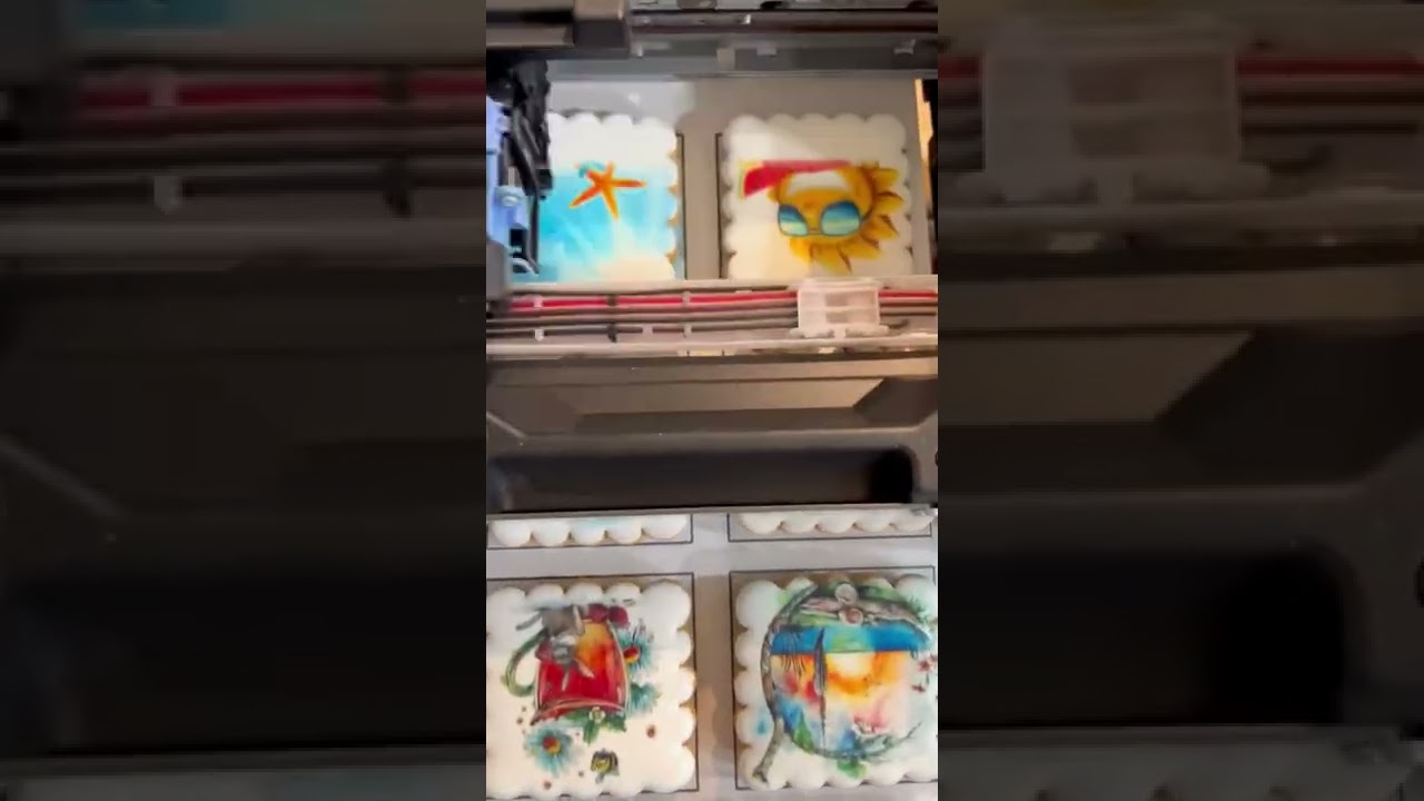 Direct printing on cookies/ gingerbread by glaze. For order➡️➡️ www.wowcookie.us