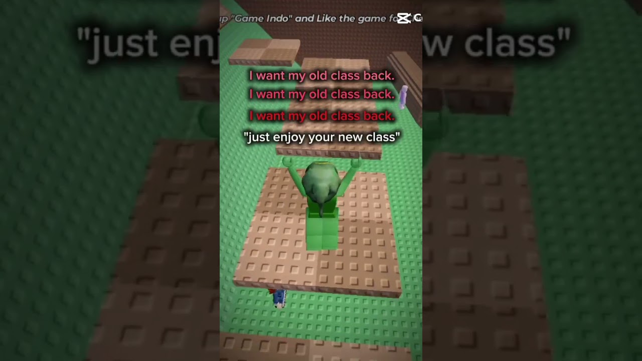 i want my old class back 