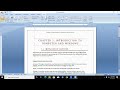 ASSIGNMENT 6: MORE TOOLS IN MS WORD