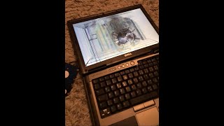 Destroying a Dell Laptop