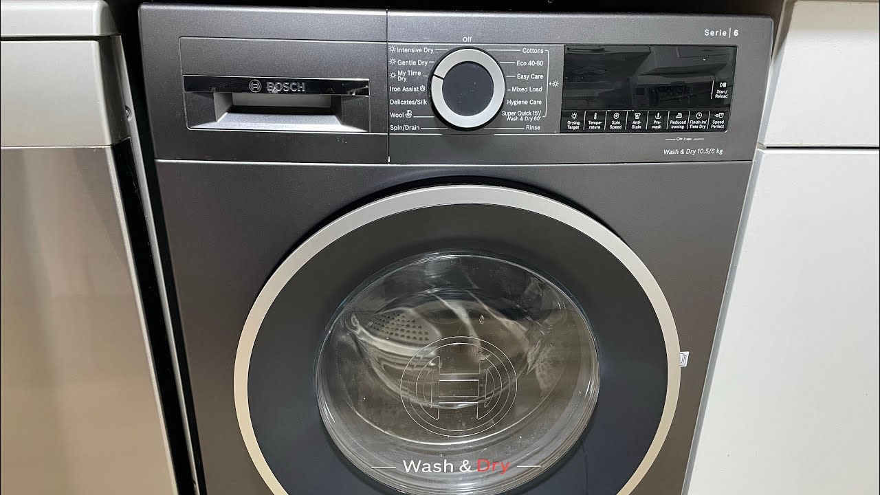BOSCH WASHER DRYER Series 6: Review & Best Features 