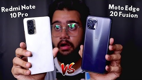 Redmi Note 10 Pro vs Moto Edge 20 Fusion Speed Test - MIUI 12.5 SHOCCKKED ME 😱