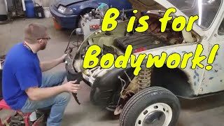 Day #19/20 - 71 VW Beetle - Bodywork & Panel Replacement - "Do it for MOM"