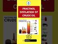 Distillation fraction of crude oil #physics