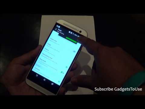 HTC One M8 Motion Launch Gestures, Extreme Power Saving Modes, Connectivity Overview HD