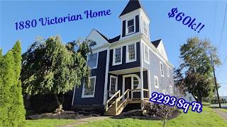 1880 Victorian Home with 4 Bedrooms for ONLY $60k!! 2293 Square Feet!