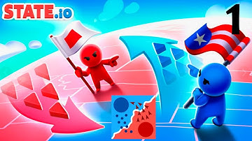 Epic Battle Gameplay - State.io - Battle State Part 1