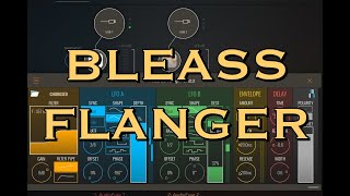 BLEASS Flanger - AUv3 - Creative Flanging with Guitar & Bass Guitar - Demo for the iPad