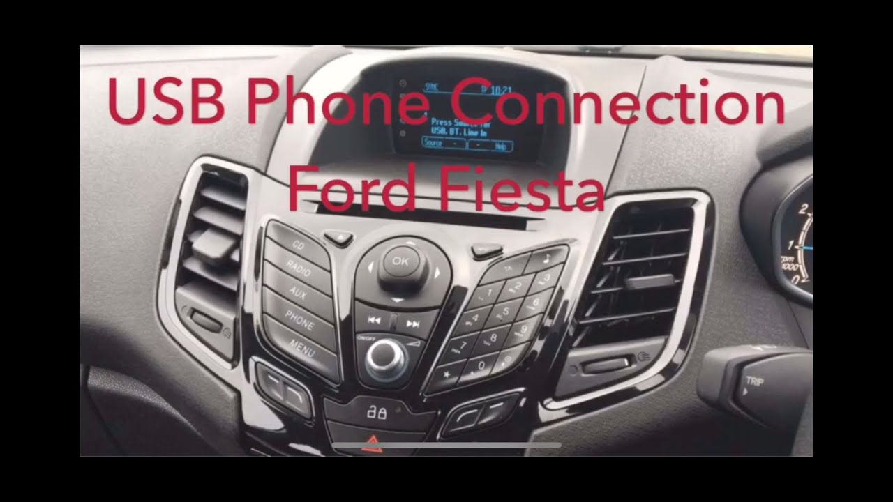 to use Phone Connection Ford - YouTube