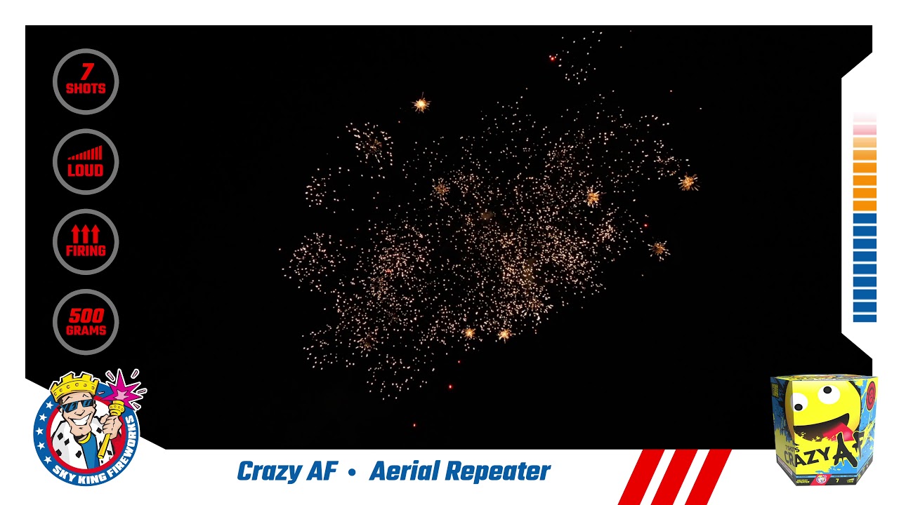 CRAZY AF - Sky King Fireworks