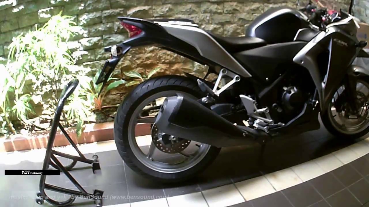 Memasang standart paddock pada CBR250R YouTube