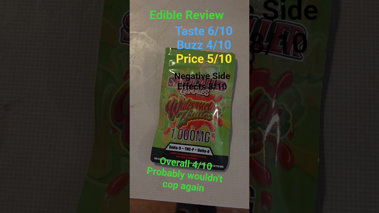 Edible Review ShotCaller Gummies 