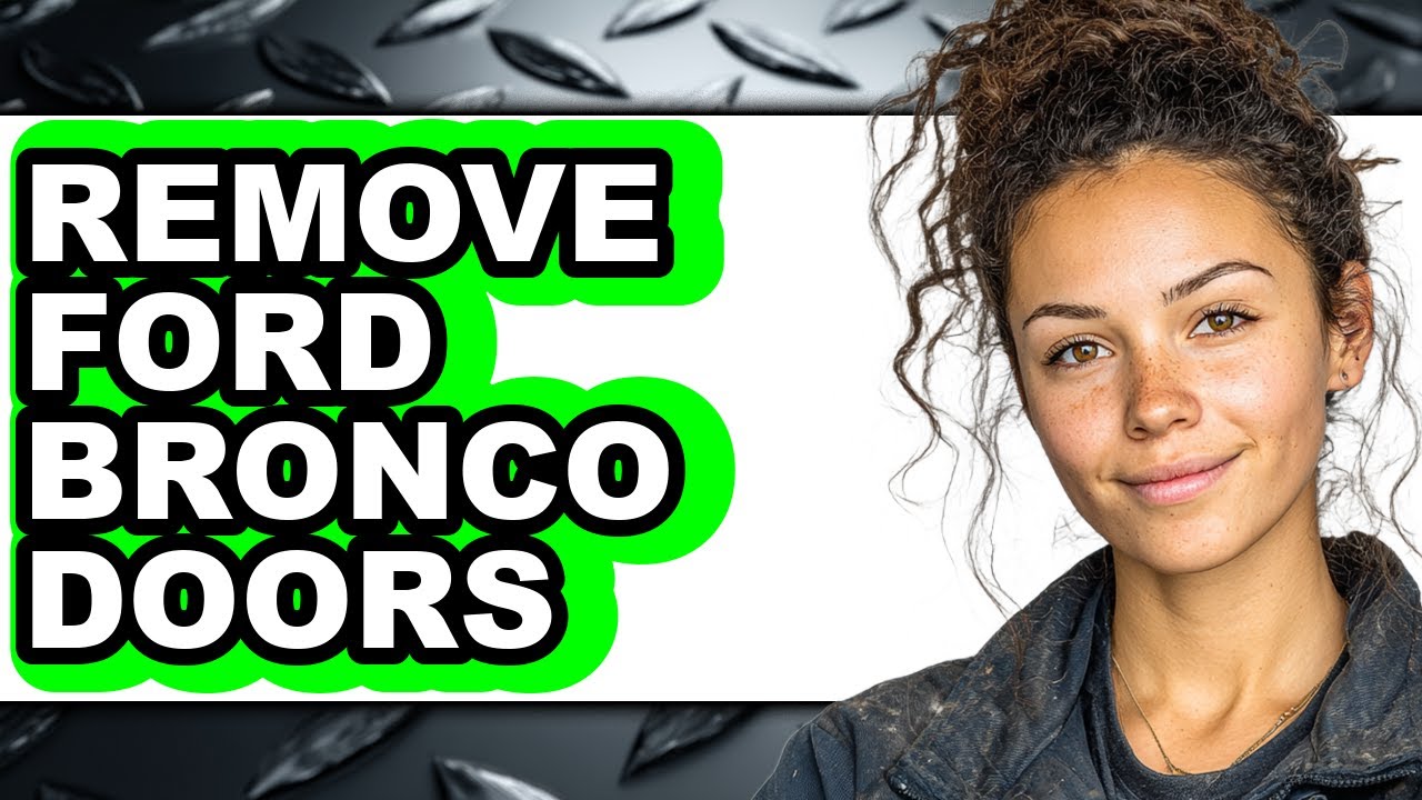 How to Remove Ford Bronco Doors (UPDATED)