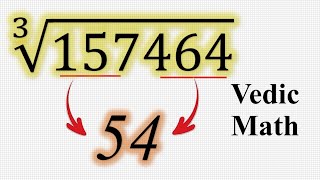 Cube Root Trick | Vedic Maths