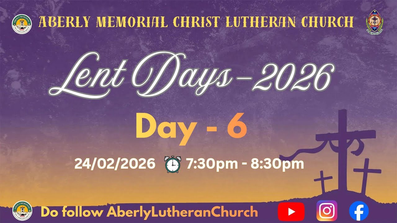 Lent Days-6 (24/02/2026)