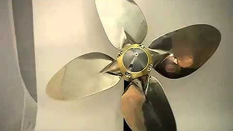 FeatherStream 4 blade propeller in motion