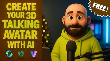 Create 3D AI Avatar That Talks  – Pixar Style Animation Tutorial 100% FREE | Kling AI