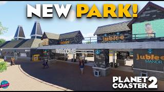Tickets, Turnstiles & Real Detail — A New Park Begins | Jublee Manor | Planet Coaster 2