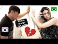 [International Couple] CRYING WITH THE DOOR LOCKED! PRANK on Korean Husband *Cute reaction*