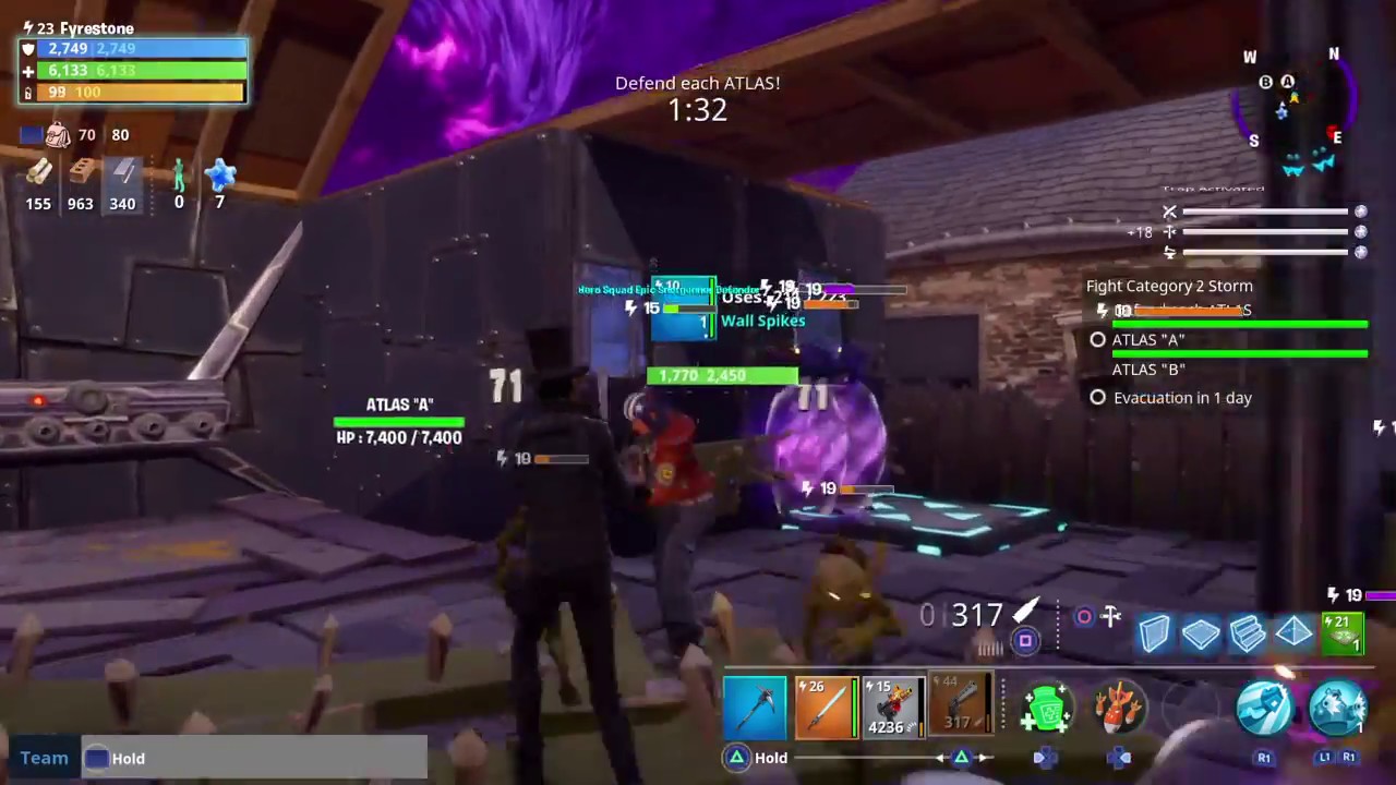 Fortnite: Two Swirls mission - Single player