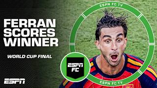 FERRAN TORRES IS THE HERO FOR SPAIN 🇪🇸 Winning goal in extra time of the World Cup Final | ESPN FC