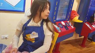 Me at Build a Bear in Oraland IL making Twinkle for the first time!